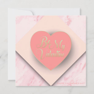 Fijne Valentijnsdag lofwaardige elegante groet Feestdagenkaart