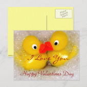 Fijne Valentijnsdag, Love You_ Briefkaart (Voorkant / Achterkant)