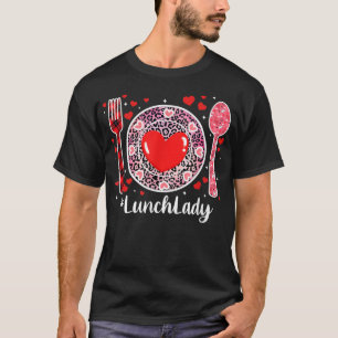 Fijne Valentijnsdag Lunch Lady Match T-shirt