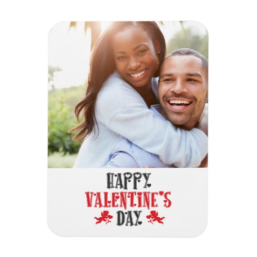 Fijne Valentijnsdag Magneet (Verticaal)