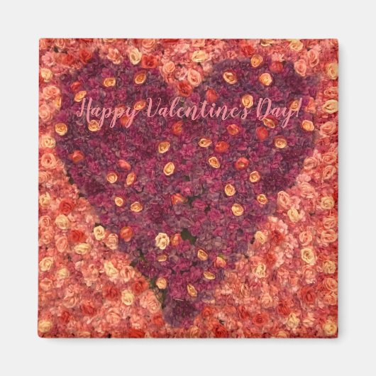 Fijne Valentijnsdag! Magneet (Voorkant)