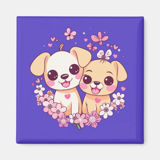 Fijne Valentijnsdag! Magneet (Voorkant)