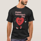 Fijne Valentijnsdag Mascotte T-shirt (Voorkant)