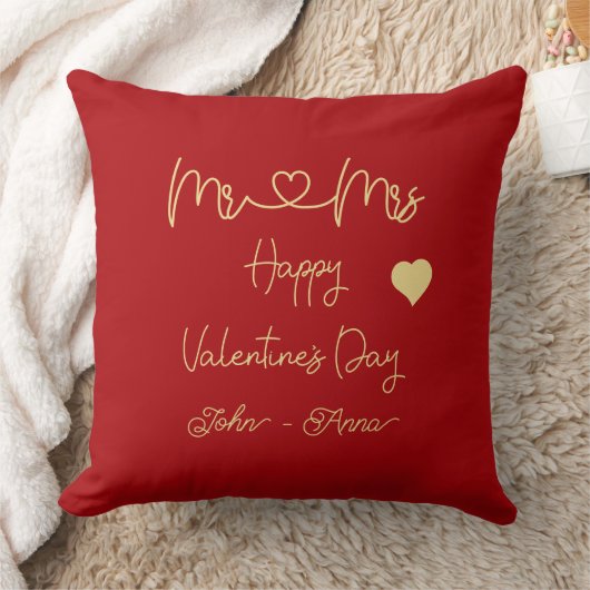 Fijne Valentijnsdag meneer en mevrouw Kussen (Deken)