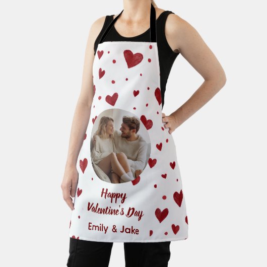 Fijne Valentijnsdag Met Foto Schort  (Insitu)