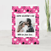 Fijne Valentijnsdag met liefde Kaart (Voorkant)