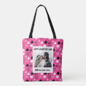 Fijne Valentijnsdag met liefde Tote Bag (Achterkant)