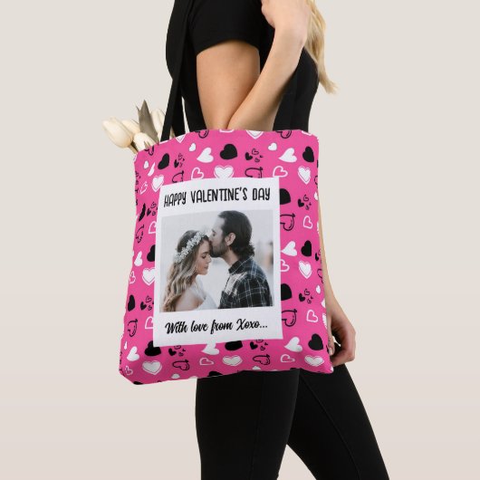 Fijne Valentijnsdag met liefde Tote Bag (Dichtbij)