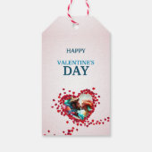 Fijne Valentijnsdag met Roos Cadeaulabel (Achterkant)