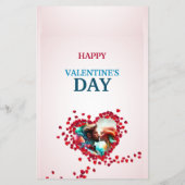 Fijne Valentijnsdag met Roos Flyer (Achterkant)