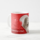 Fijne Valentijnsdag! - met uw foto Koffiemok (Voorkant links)