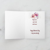 Fijne Valentijnsdag Mijn hart is van jou Kaart (Binnen)