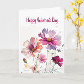 Fijne Valentijnsdag Mijn hart is van jou Kaart (Gele Bloem)