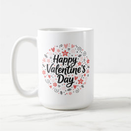 Fijne Valentijnsdag mok cadeau voor vriendin