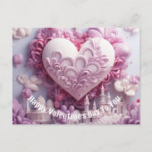 Fijne Valentijnsdag Naar jou vakantiekaart Feestdagenkaart (Voorkant)