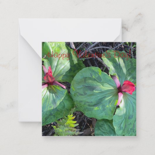 Fijne Valentijnsdag! Notitiekaartje (Voorkant)