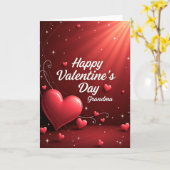 Fijne Valentijnsdag Oma Kaart (Gele Bloem)