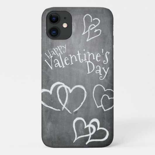 Fijne Valentijnsdag op een krijgsraad Case-Mate iPhone Case (Achterkant)
