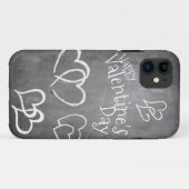 Fijne Valentijnsdag op een krijgsraad Case-Mate iPhone Case (Achterkant (horizontaal))