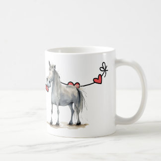 Fijne Valentijnsdag Paard Koffiemok
