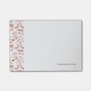 Fijne Valentijnsdag Post-it® Notes