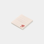 Fijne Valentijnsdag Post-it Notes (Schuin)