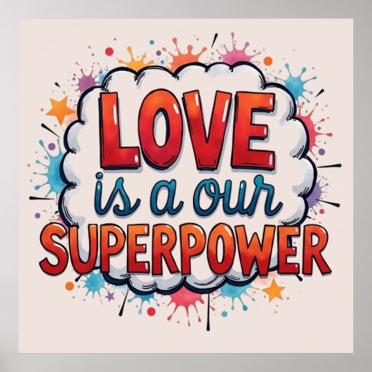 Fijne Valentijnsdag! Poster (Voorkant)