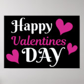 Fijne valentijnsdag poster (Voorkant)