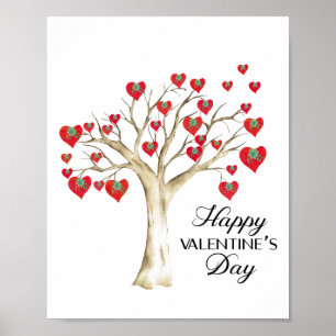 Fijne valentijnsdag poster