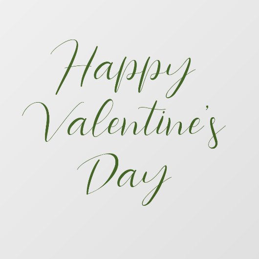 Fijne Valentijnsdag Raamsticker (Vel)