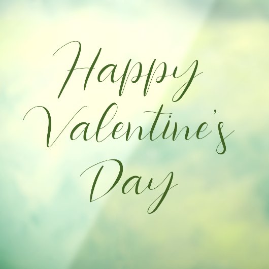 Fijne Valentijnsdag Raamsticker (Vel 3)