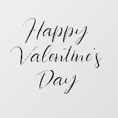 Fijne Valentijnsdag Raamsticker (Vel)