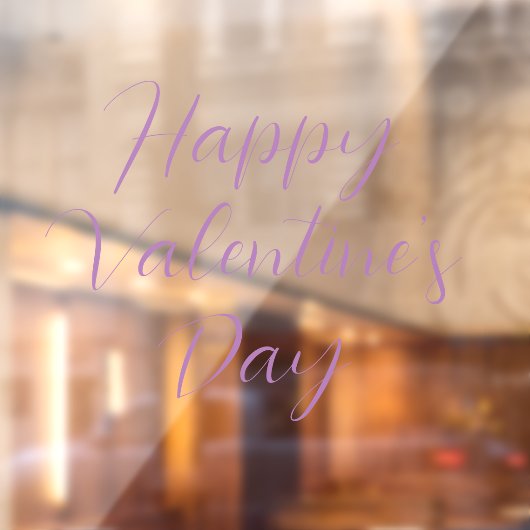 Fijne Valentijnsdag Ramensticker Raamsticker (Vel 2)