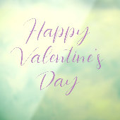 Fijne Valentijnsdag Ramensticker Raamsticker (Vel 3)