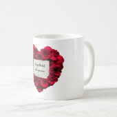 Fijne Valentijnsdag Roos Koffiemok (Voorkant rechts)