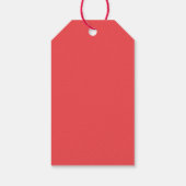 Fijne Valentijnsdag Roze & Rode Harten Cadeaulabel (Achterkant)