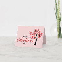 Fijne Valentijnsdag Roze & Rode Harten 
