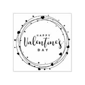 Fijne Valentijnsdag Rubberstempel (Afrduk)
