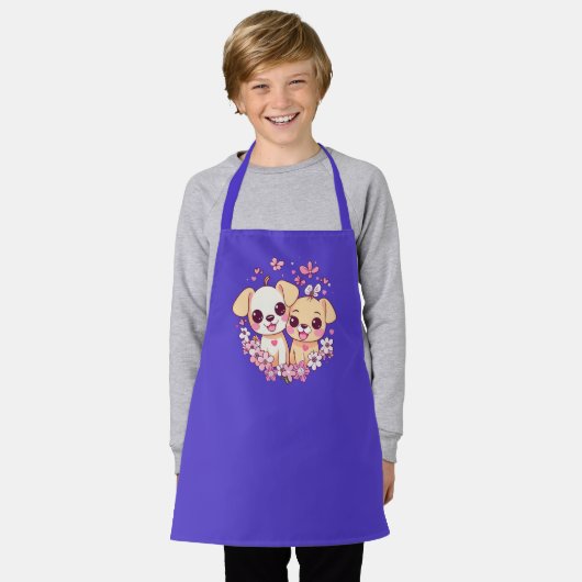 Fijne Valentijnsdag! Schort (Gedragen)