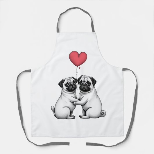 Fijne Valentijnsdag! Schort (Voorkant)