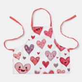 Fijne Valentijnsdag! Schort (Voorkant)