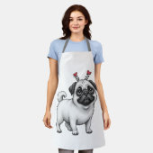 Fijne Valentijnsdag! Schort (Gedragen)