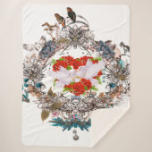 Fijne valentijnsdag sherpa deken (Voorkant)