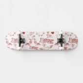 Fijne Valentijnsdag Skateboard (Horizontaal)