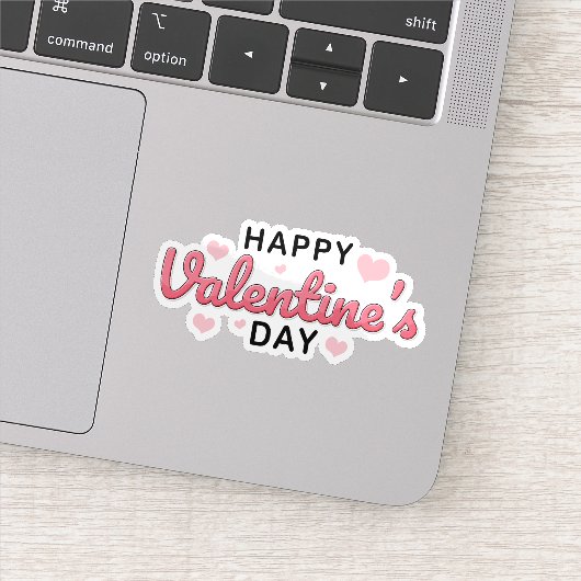 Fijne Valentijnsdag sticker (Detail)