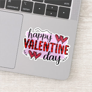 Fijne Valentijnsdag sticker
