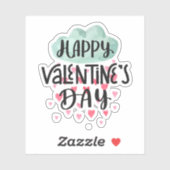 Fijne Valentijnsdag sticker (Vel)