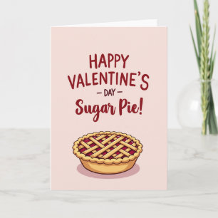 Fijne Valentijnsdag Sugar Pie Kaart