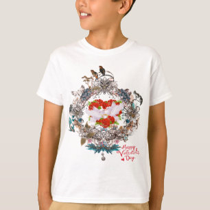 Fijne valentijnsdag t-shirt