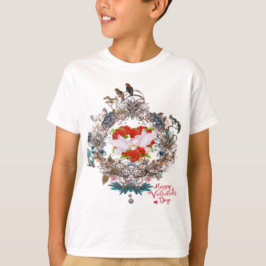 Fijne valentijnsdag t-shirt (Voorkant)